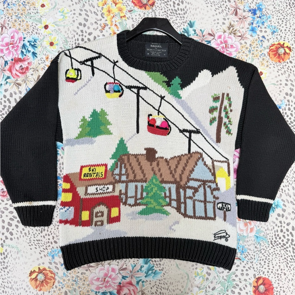 Novelty Ski Sweater
